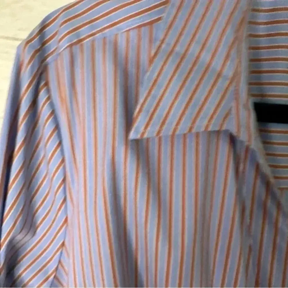 Ella RAFAELLA Womens dress striped shirt dress pleaded front‎ bow preppy Office_8